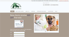Desktop Screenshot of countrysidevethospital.com